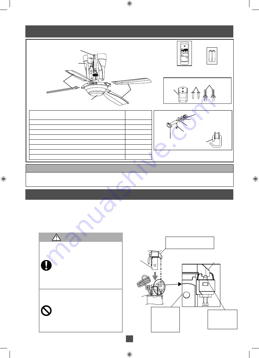 KDK M56PR Operating And Installation Instructions Download Page 5