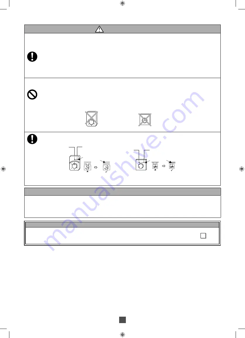 KDK M56PR Operating And Installation Instructions Download Page 10