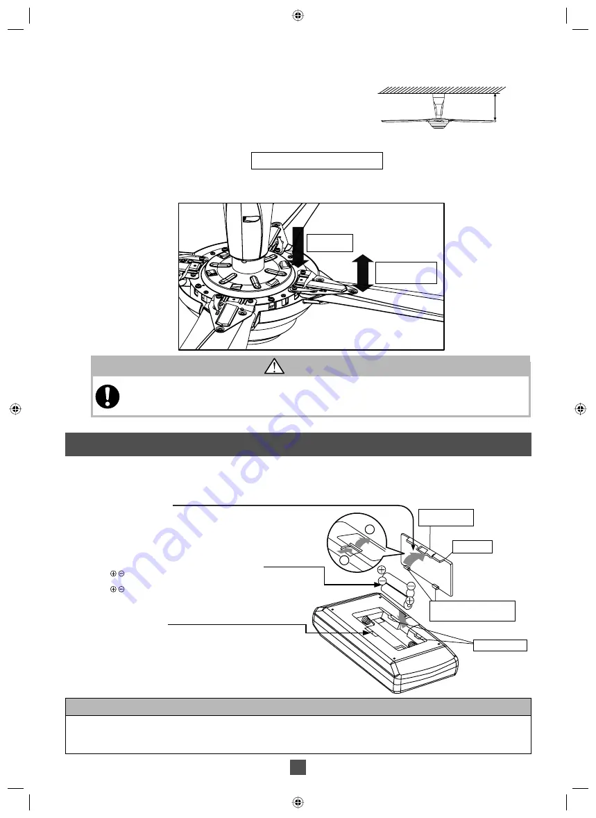 KDK M56QR Operating And Installation Instructions Download Page 13