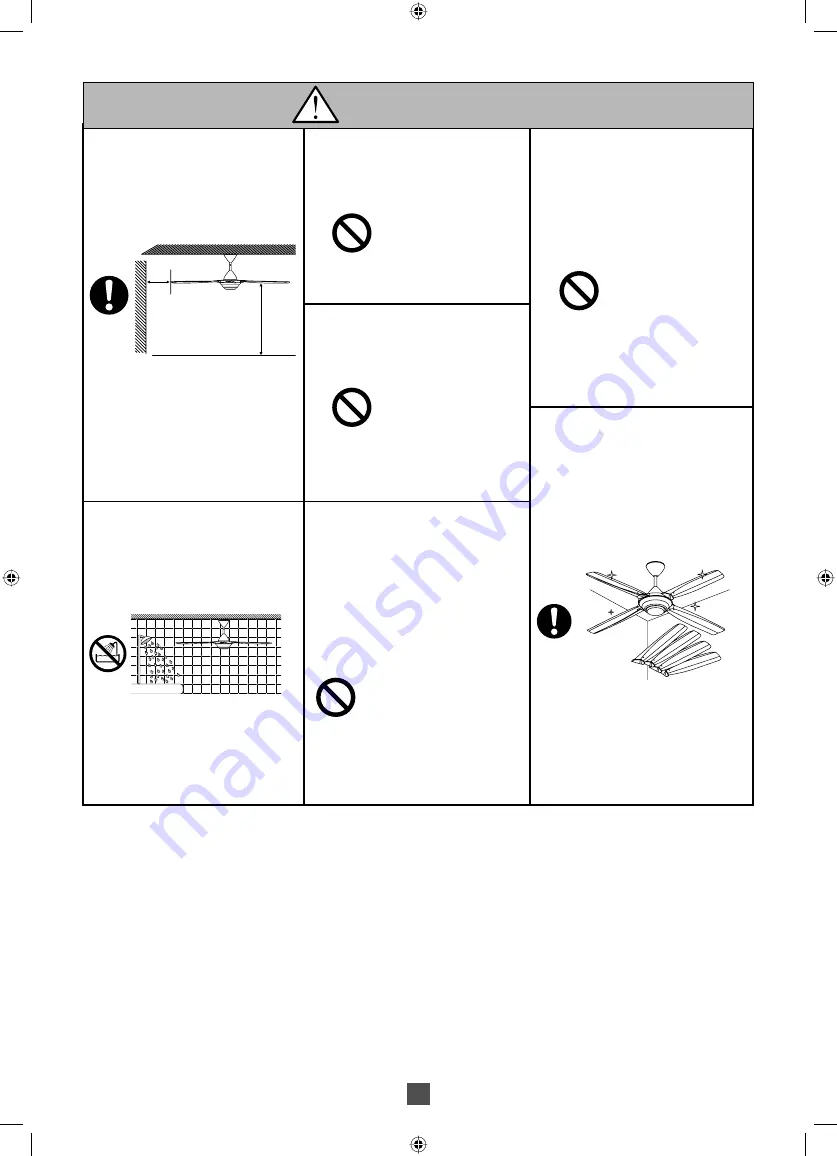 KDK M56XR Operating And Installation Instructions Download Page 4