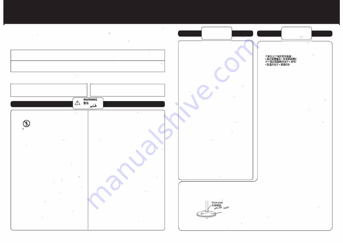 KDK P40U Operating Instructions Download Page 2