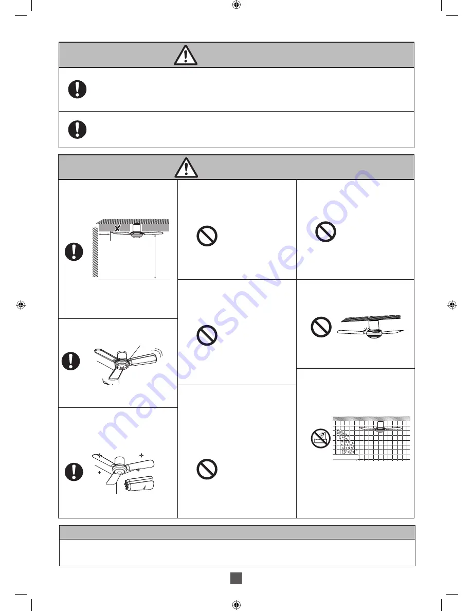 KDK R48SP Operating And Installation Instructions Download Page 4