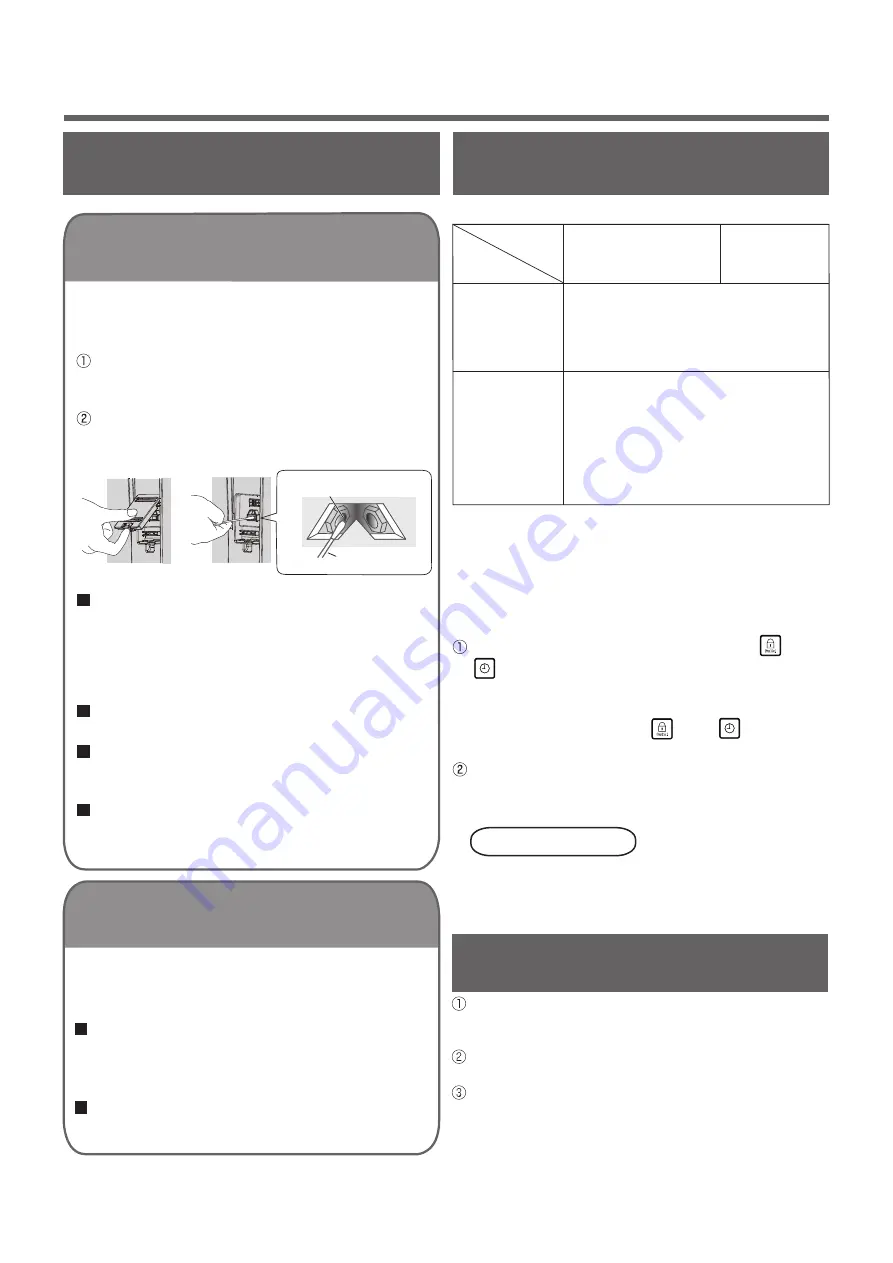 KDK RXL45H Operating Instructions Manual Download Page 16