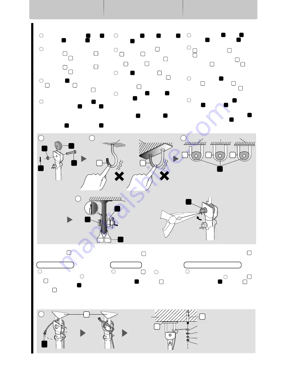 KDK U60FW Operating And Installation Instructions Download Page 8