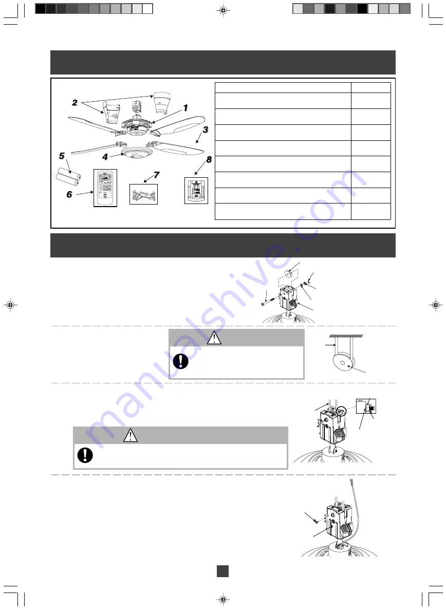 KDK V56VK Operating And Installation Instructions Download Page 4