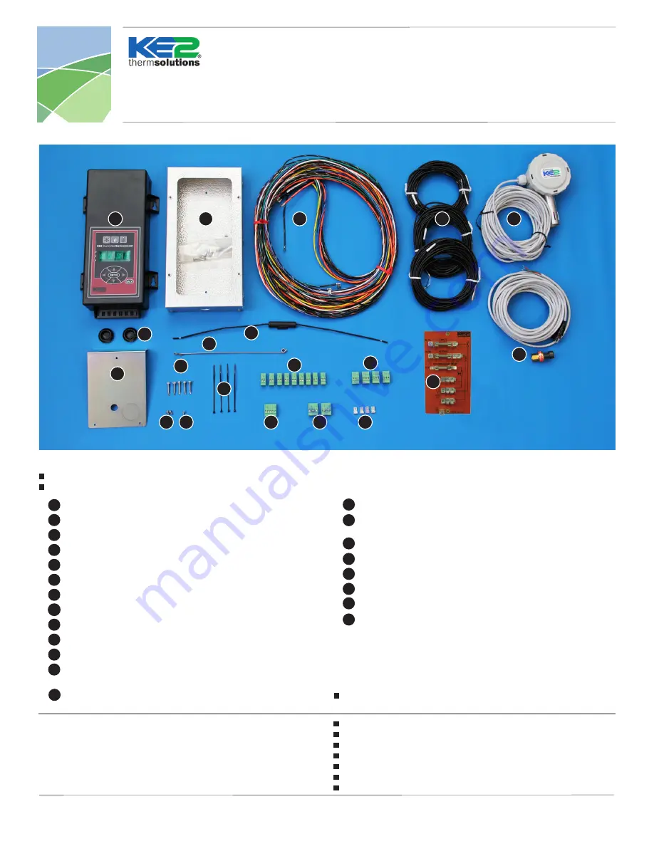 KE2 Therm Solutions 20893 Quick Start Manual Download Page 1