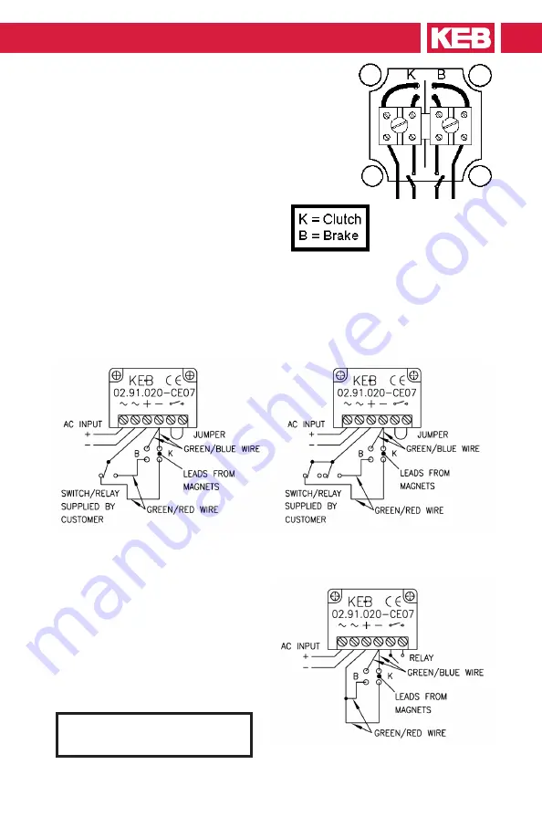 KEB COMBIBOX Instruction Manual Download Page 3