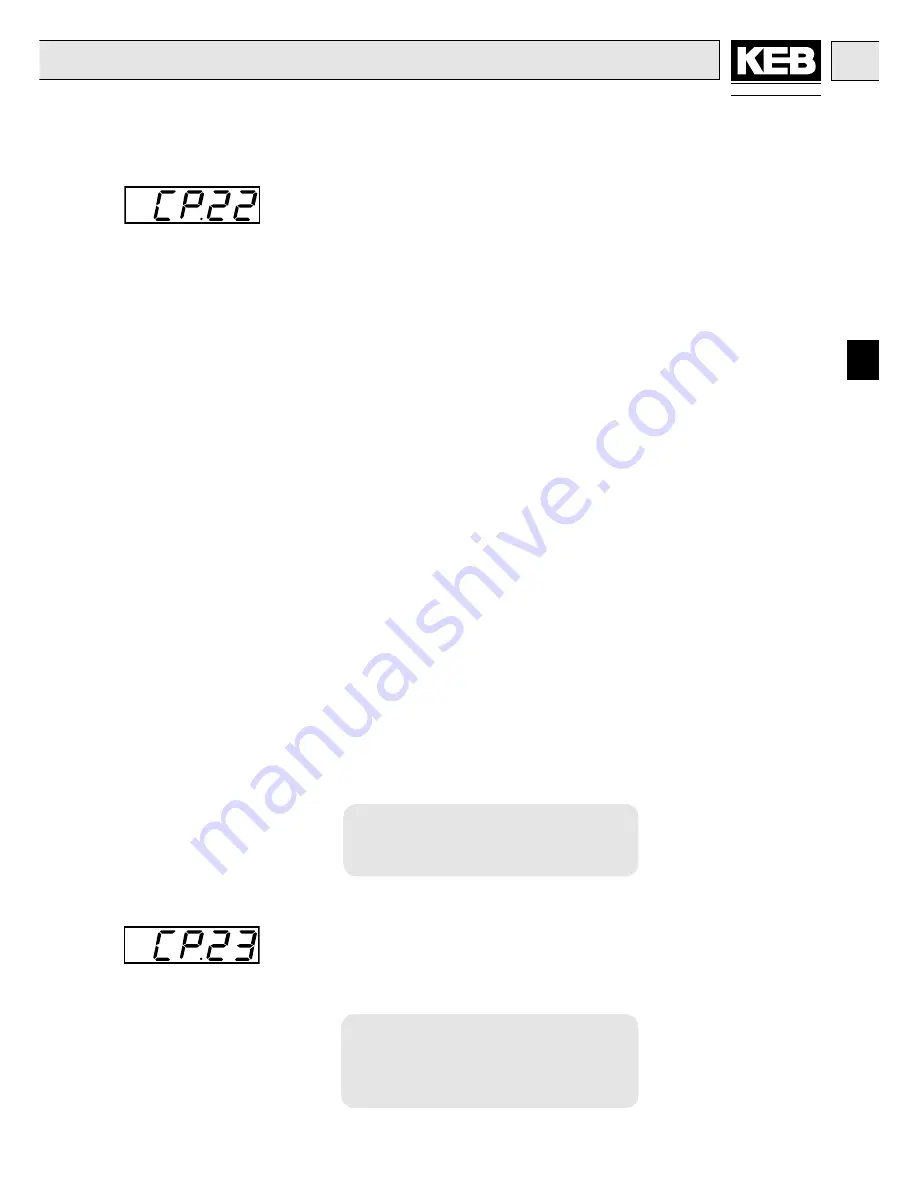 KEB COMBIVERT F4-S Series Instruction Manual Download Page 19