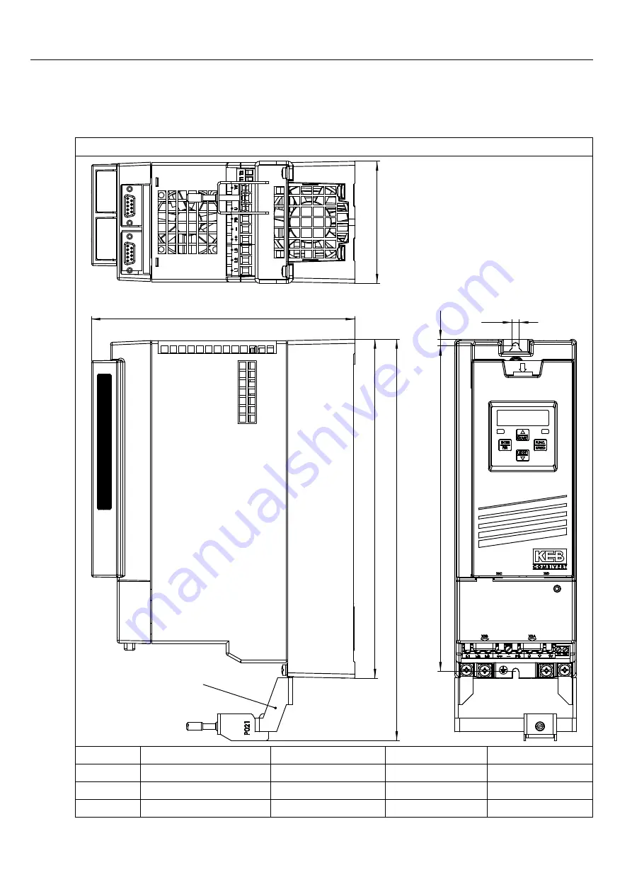 KEB COMBIVERT F5 Instruction Manual Download Page 16