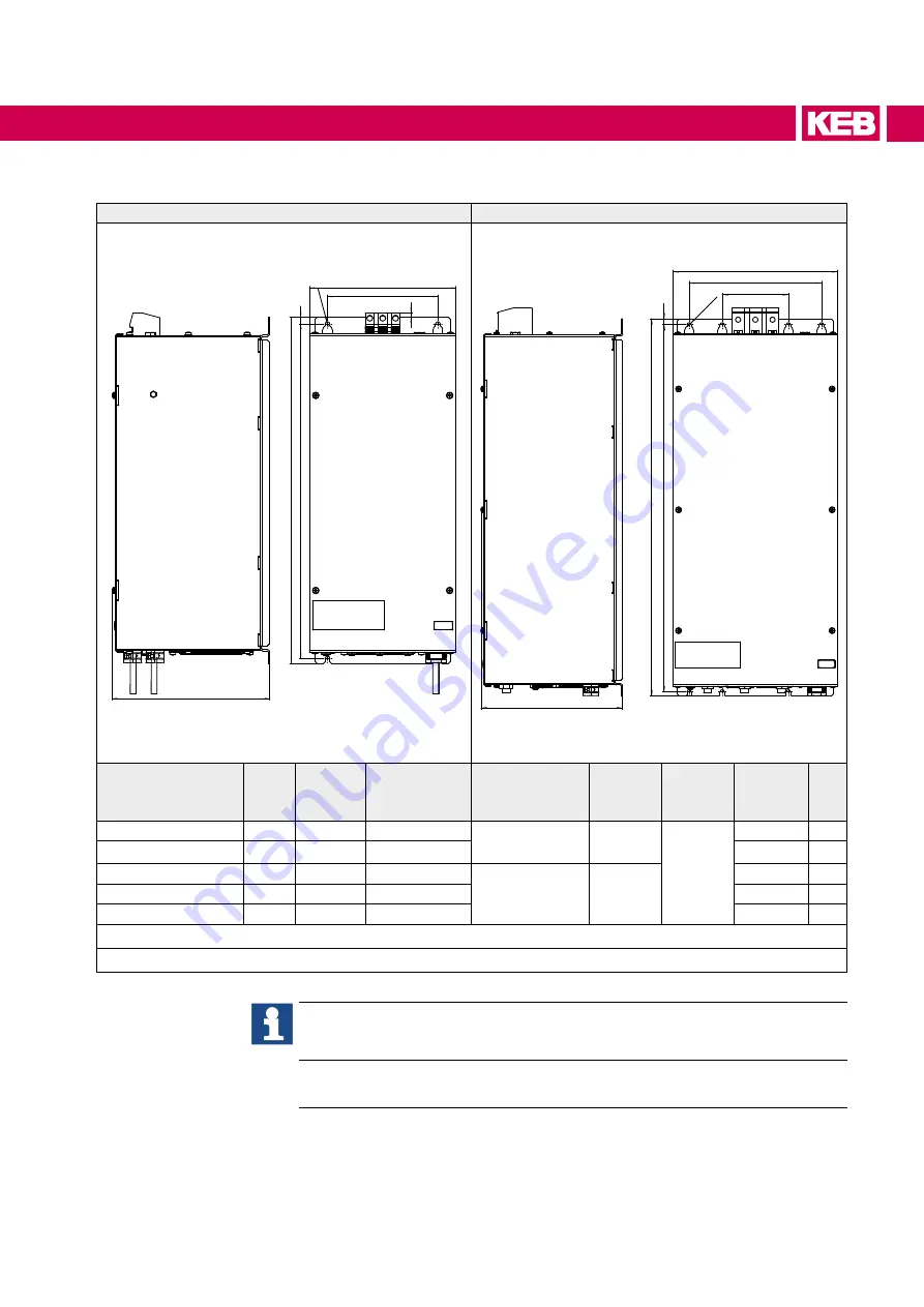 KEB COMBIVERT H6 Series Instructions For Use Manual Download Page 39