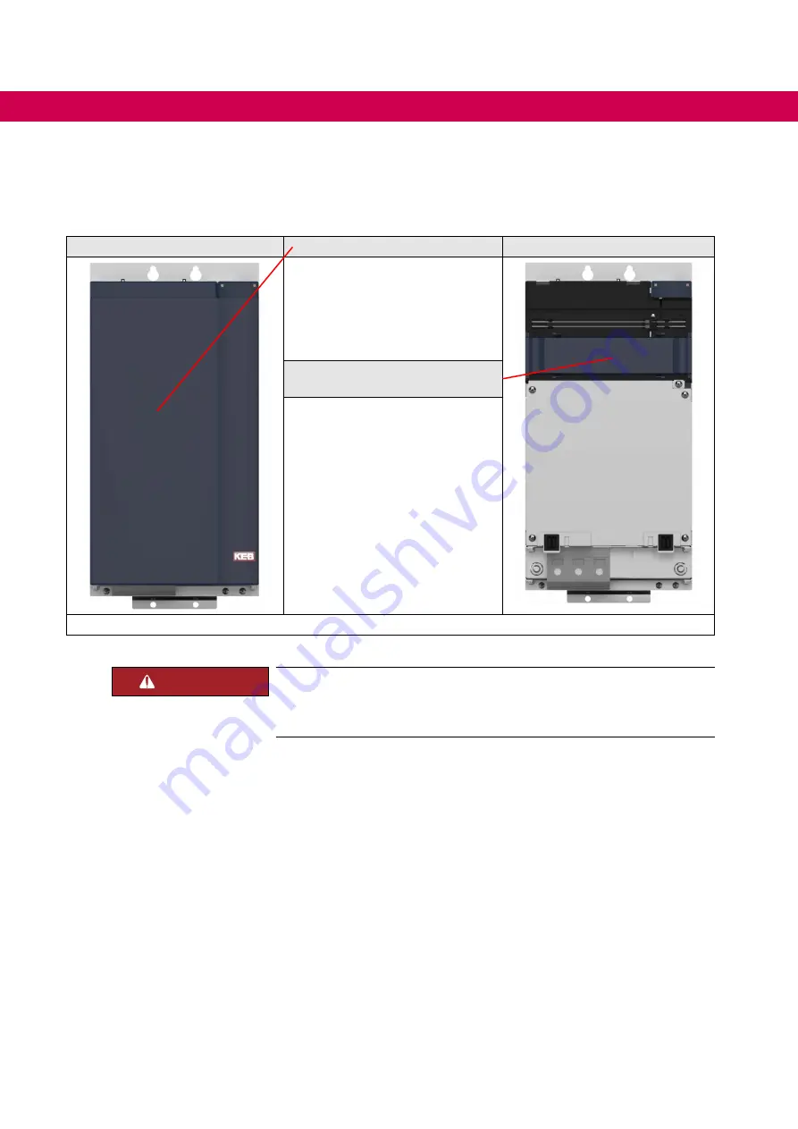 KEB COMBIVERT H6 Series Instructions For Use Manual Download Page 42