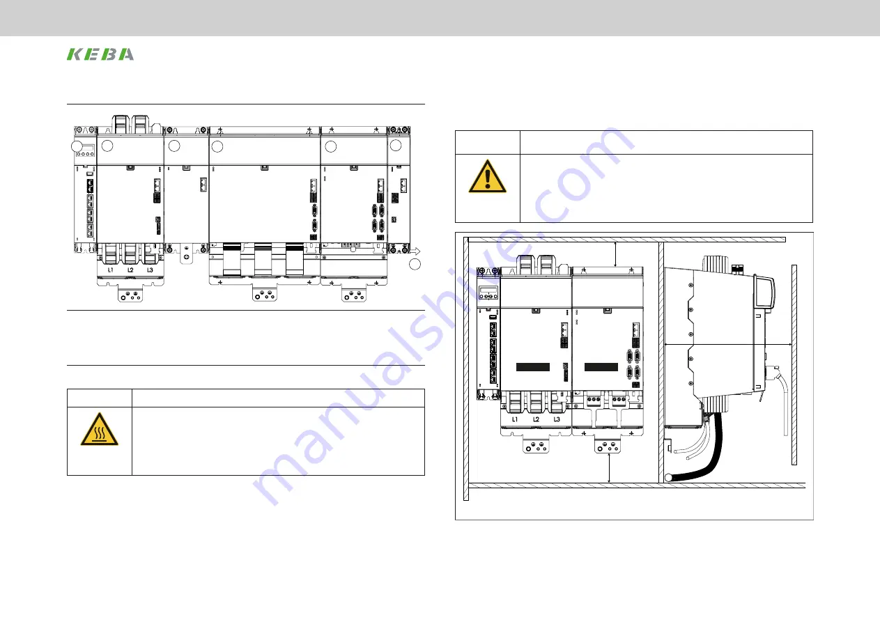 Keba KeDrive D3-DA BG3 Operation Manual Download Page 16