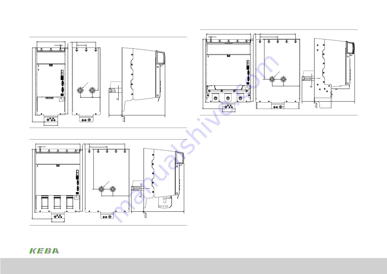 Keba KeDrive D3-DA BG3 Operation Manual Download Page 21