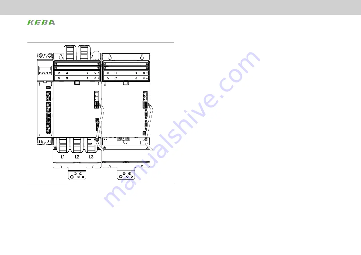 Keba KeDrive D3-DA BG3 Operation Manual Download Page 26