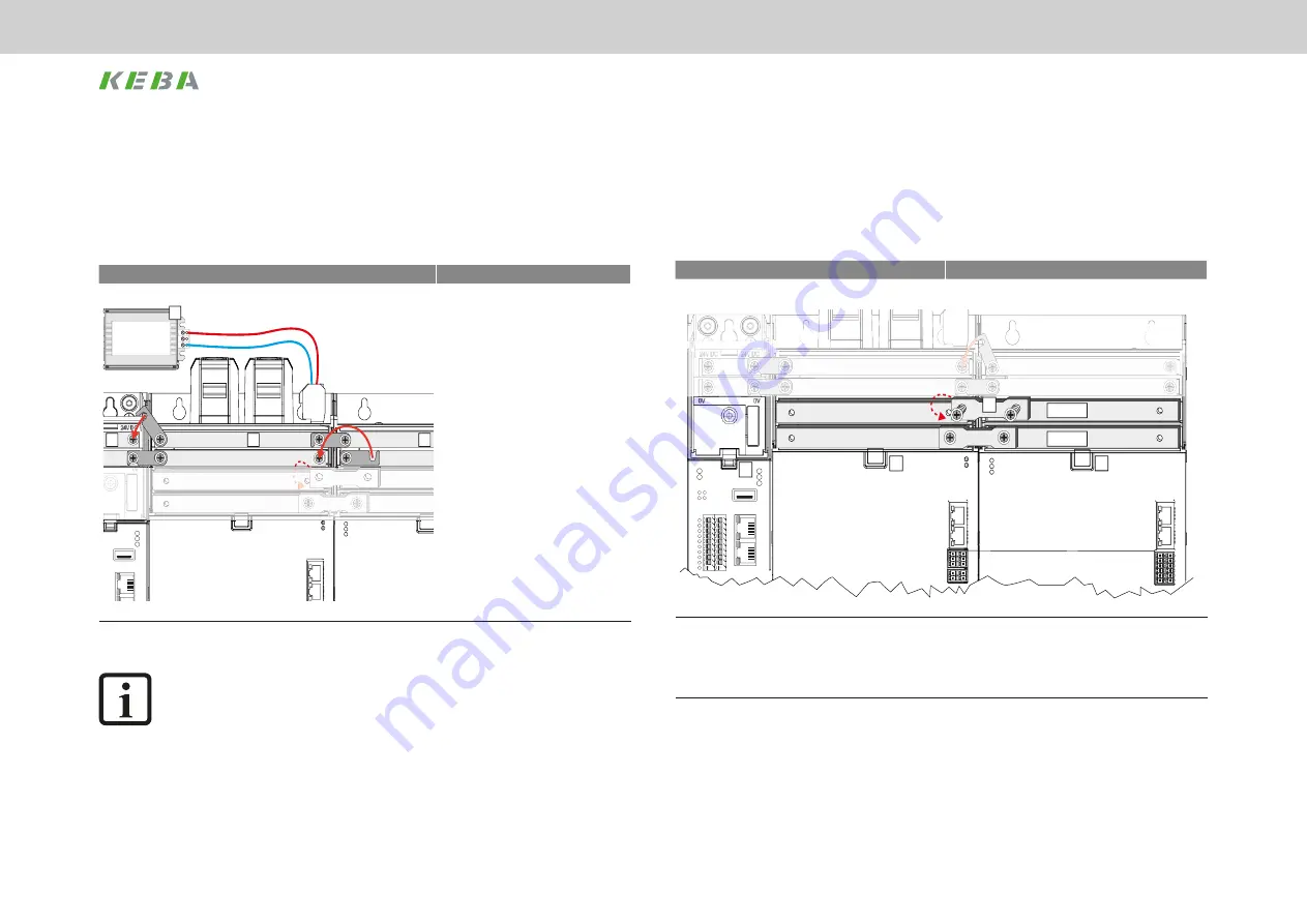 Keba KeDrive D3-DA BG3 Operation Manual Download Page 38