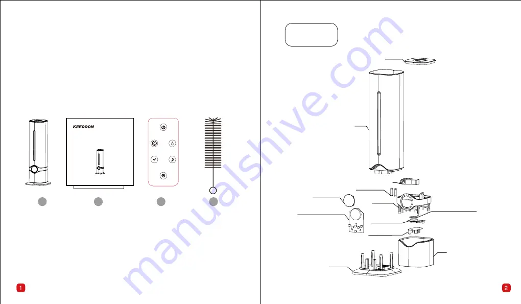 KEECOON KC-MH-028 Instruction Manual Download Page 2