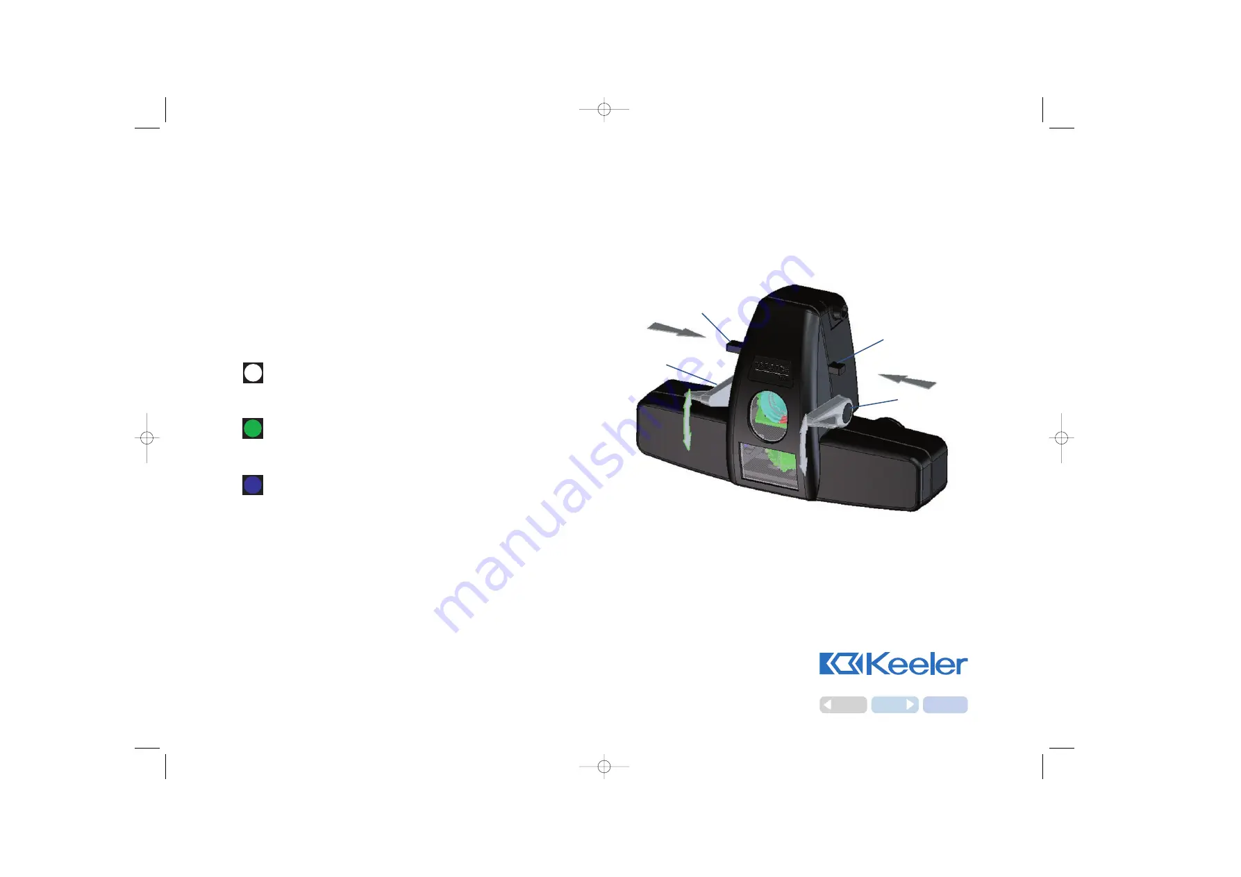 Keeler Spectra Plus Instructions Manual Download Page 9