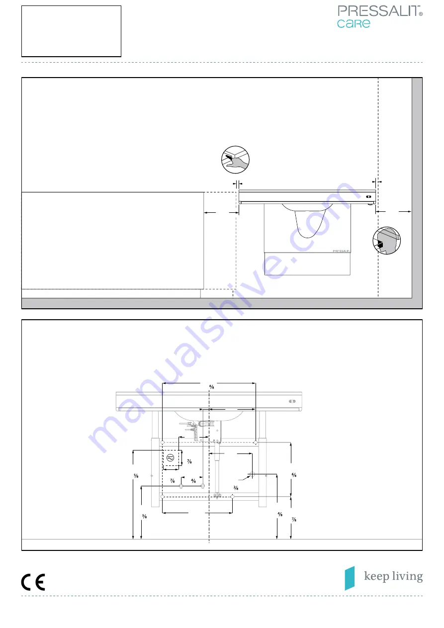 keep living PRESSALIT care R2170 Mounting Instruction Download Page 9