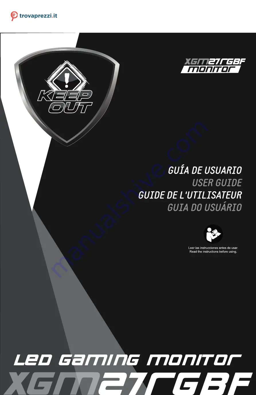 Keep Out XGM27RGBF User Manual Download Page 1