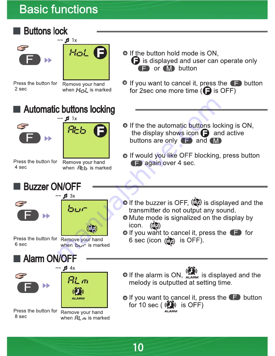 KEETEC TS 6000 User Manual Download Page 9