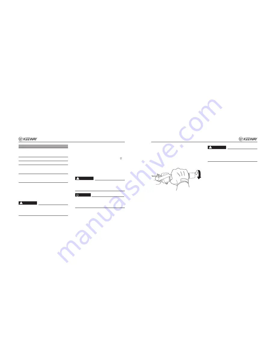 KEEWAY 125-26 User Manual Download Page 9