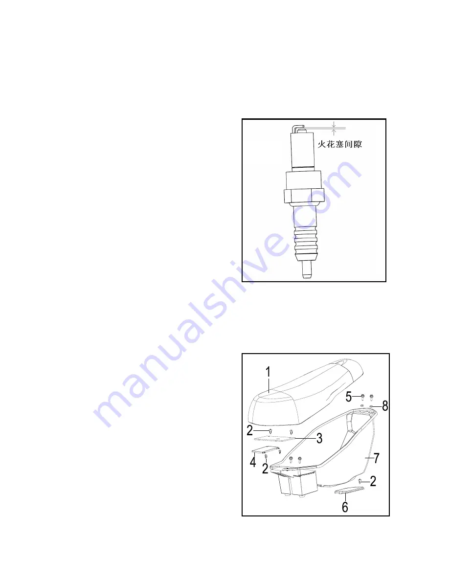 KEEWAY QJ50T-21U Maintenance Manual Download Page 43