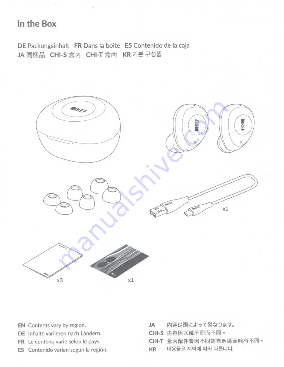 KEF 991MU3TW Скачать руководство пользователя страница 4