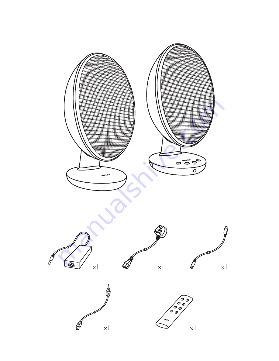 KEF EGG Quick Start Manual Download Page 2