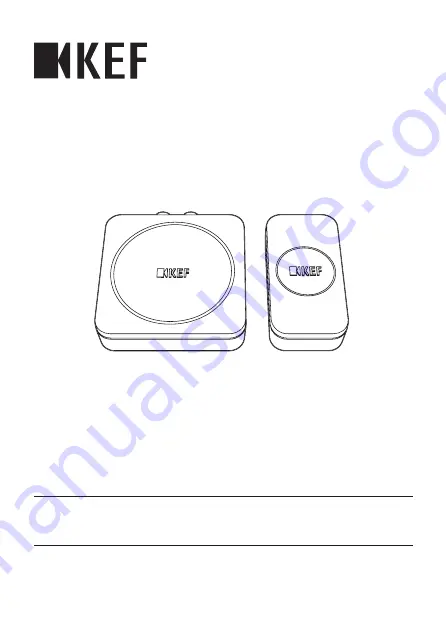 KEF KW1 TX User Manual Download Page 1