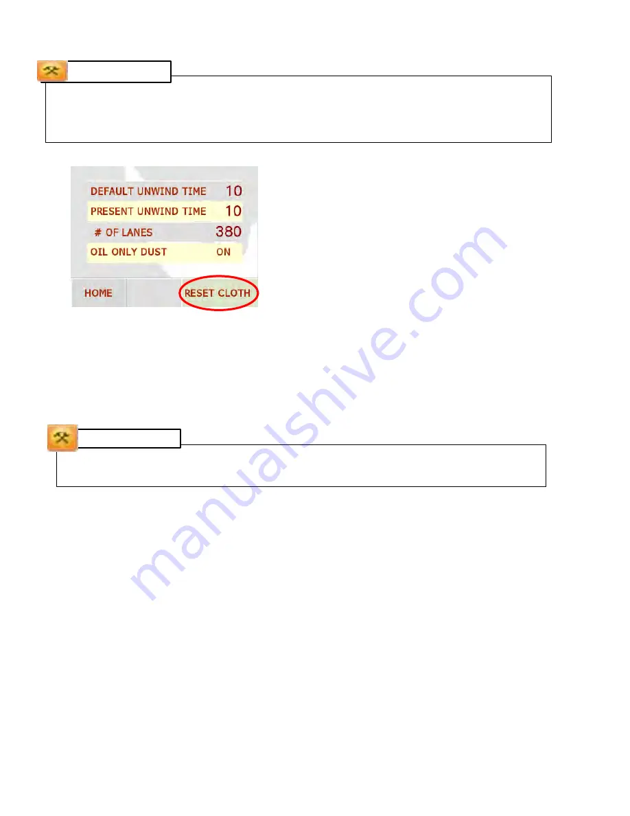 Kegel IKON Lane Machine Operation Manual Download Page 53