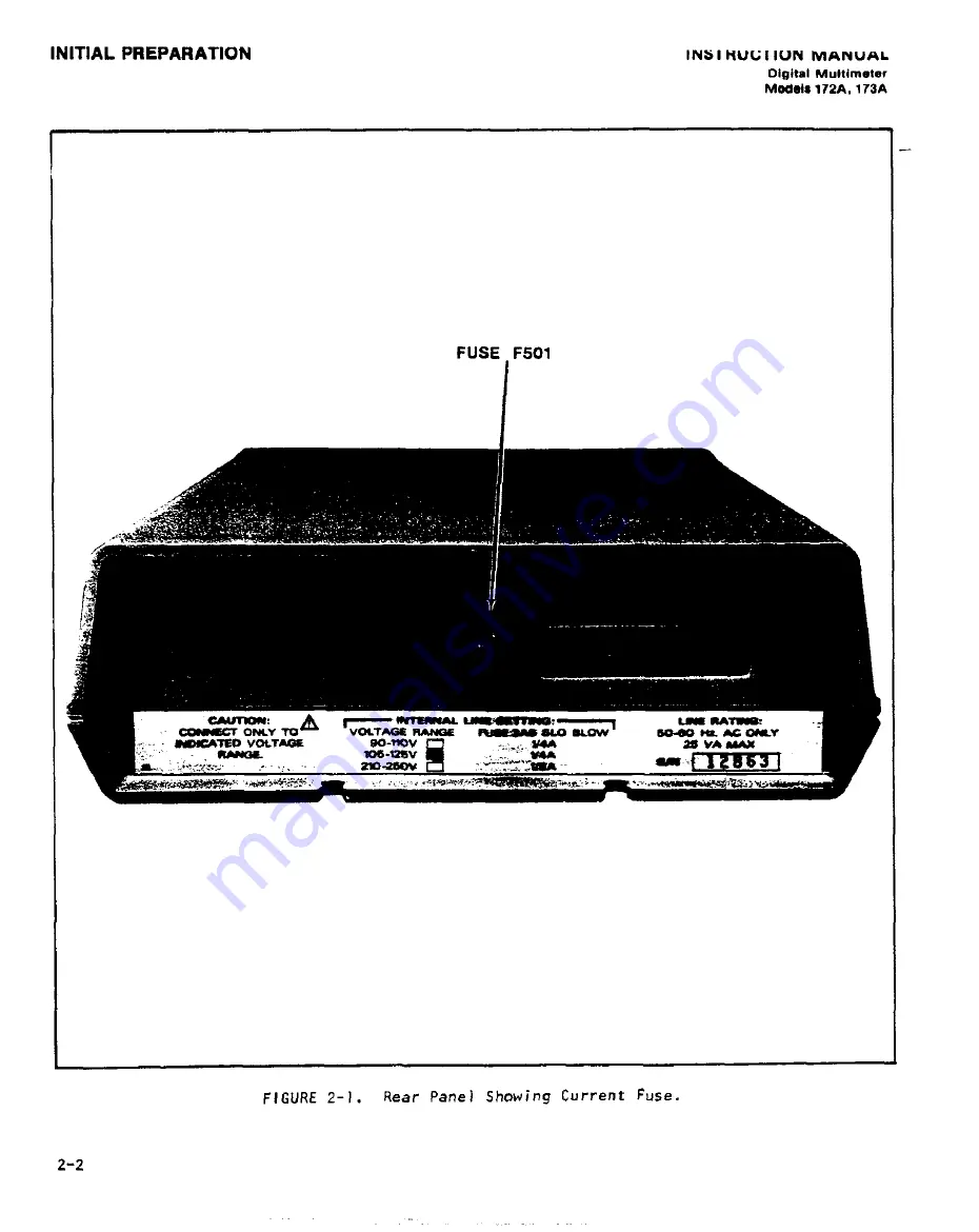 Keithley 172A Instruction Manual Download Page 14