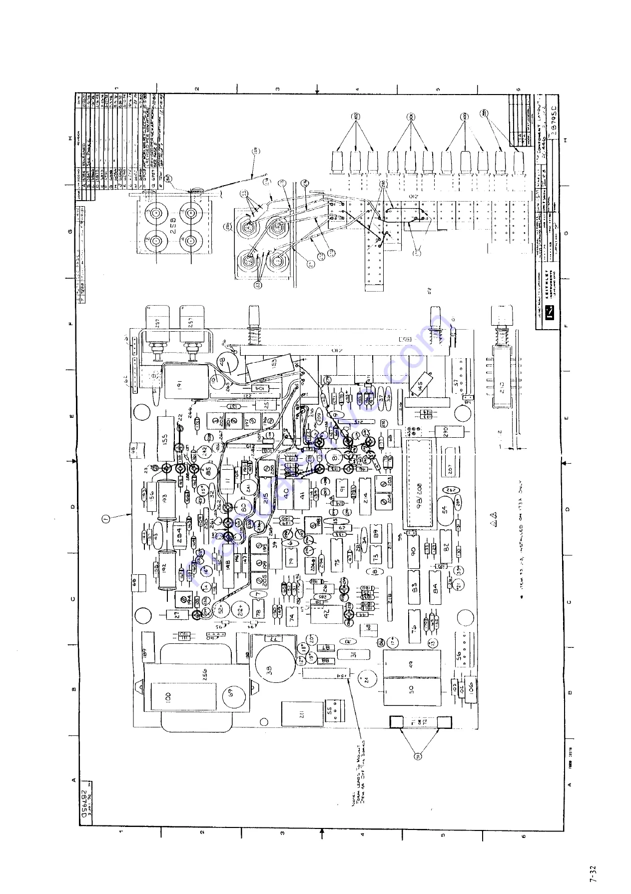 Keithley 172A Instruction Manual Download Page 130