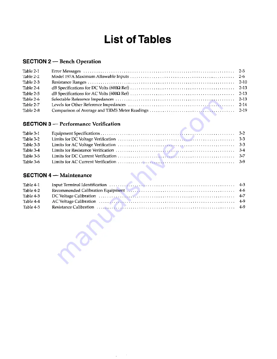 Keithley 197A User Manual Download Page 12