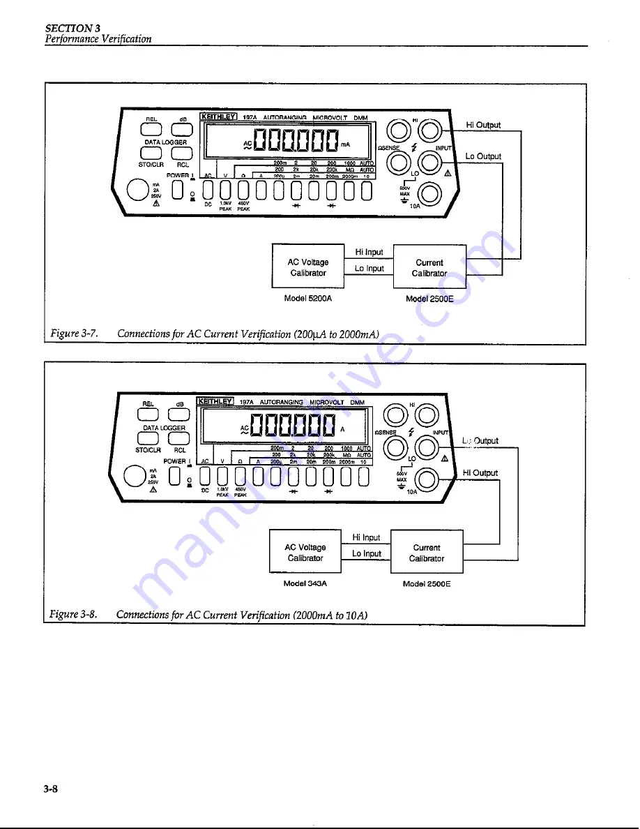 Keithley 197A Скачать руководство пользователя страница 45