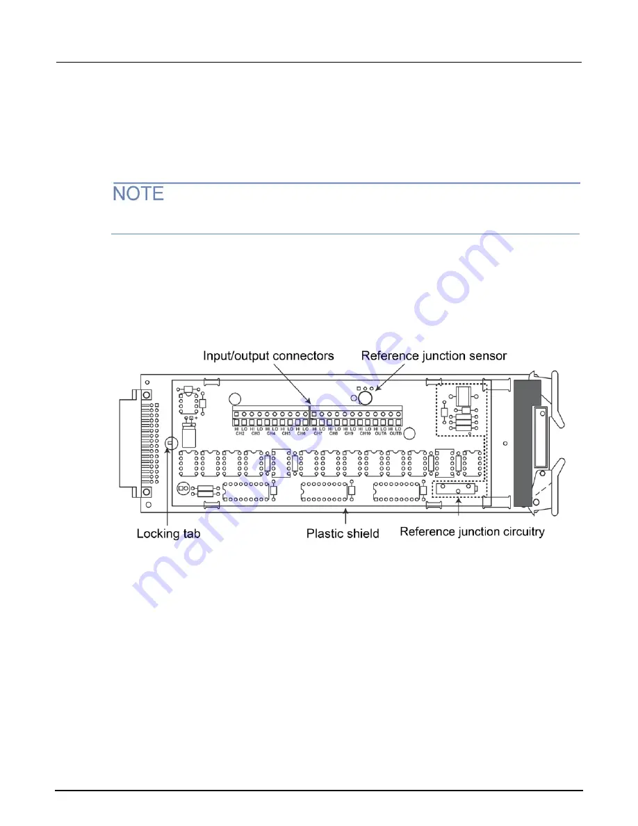 Keithley 2001-TCSCAN User Manual Download Page 12