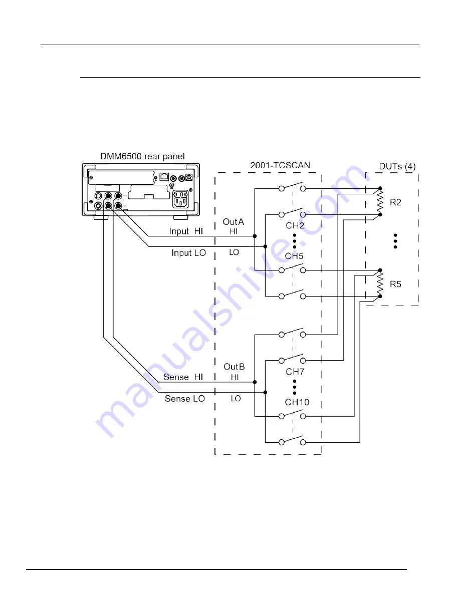 Keithley 2001-TCSCAN User Manual Download Page 34