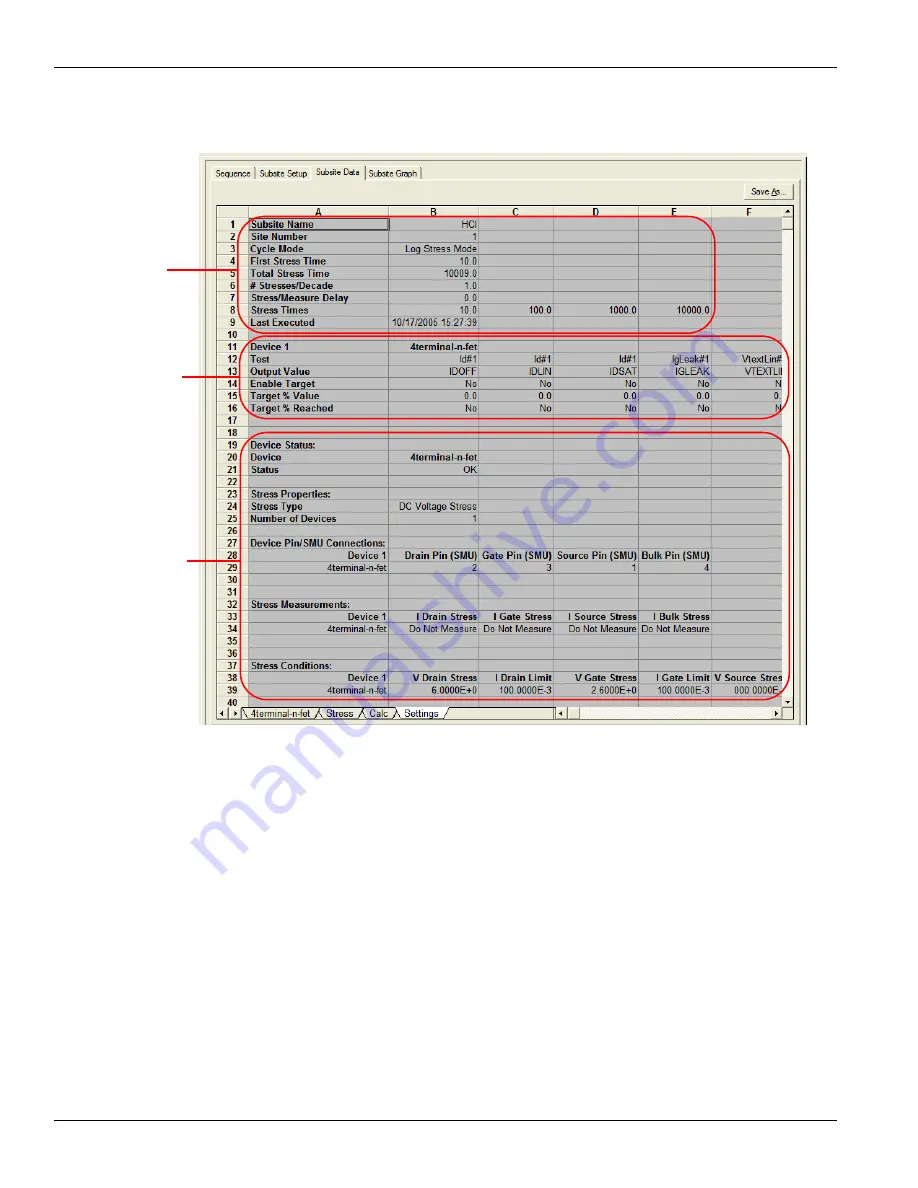 Keithley 4200-SCS User Manual Download Page 202