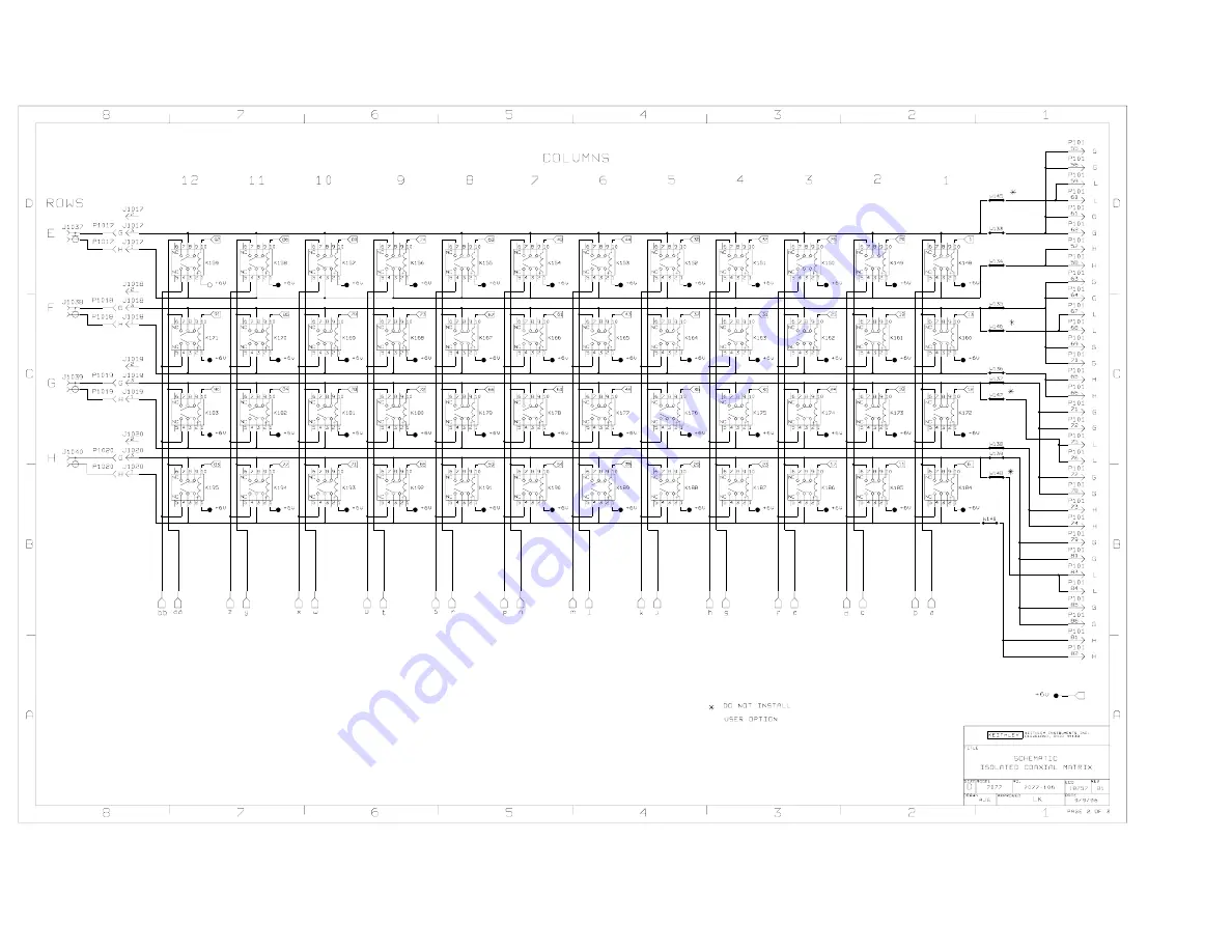 Keithley 7077 Instruction Manual Download Page 58