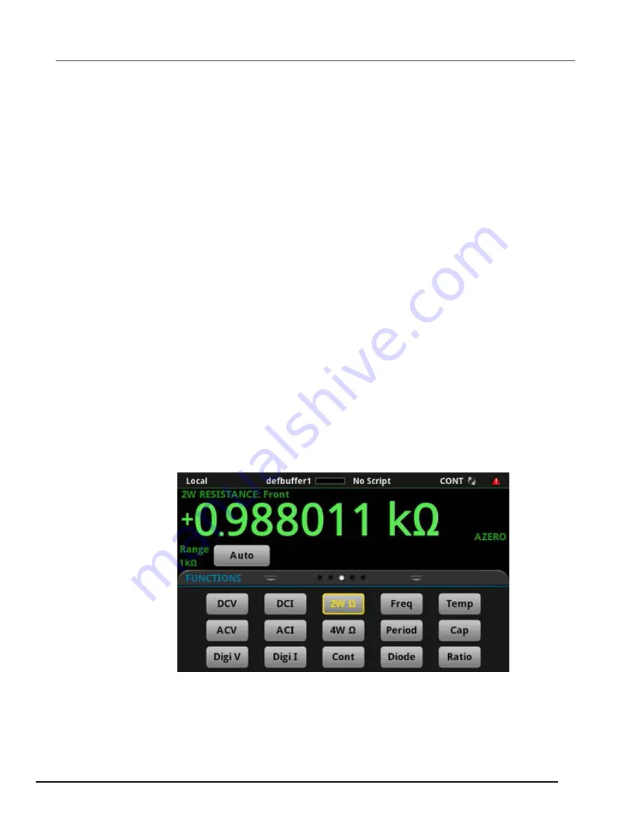 Keithley DAQ6510 User Manual Download Page 58