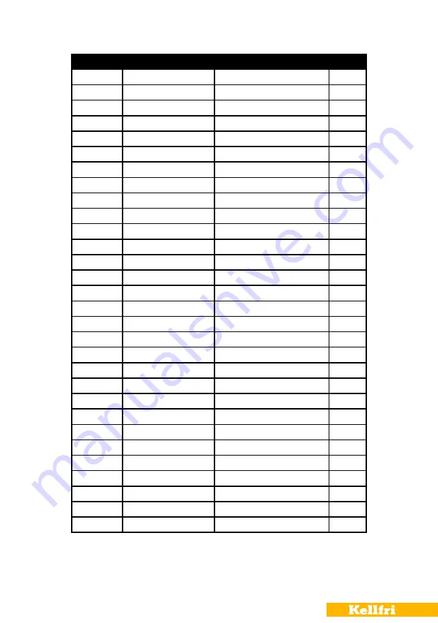 Kellfri 35-XKE280 Manual Download Page 25