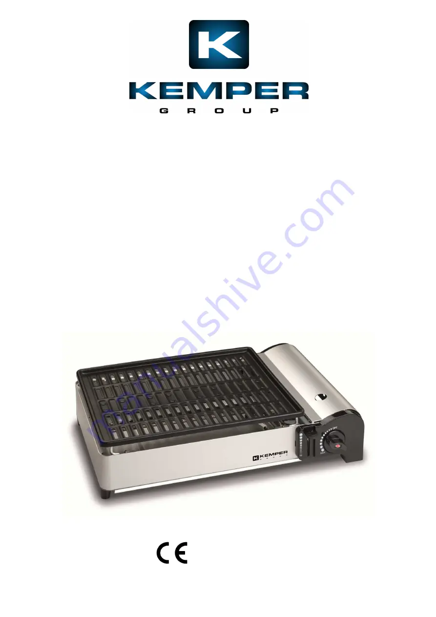 Kemper 104997 Instructions For Assemby, Use And Maintenance Download Page 1