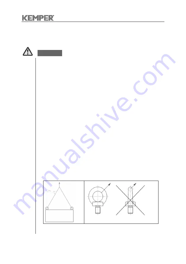 Kemper Clean Air Tower Operating Instructions Manual Download Page 54