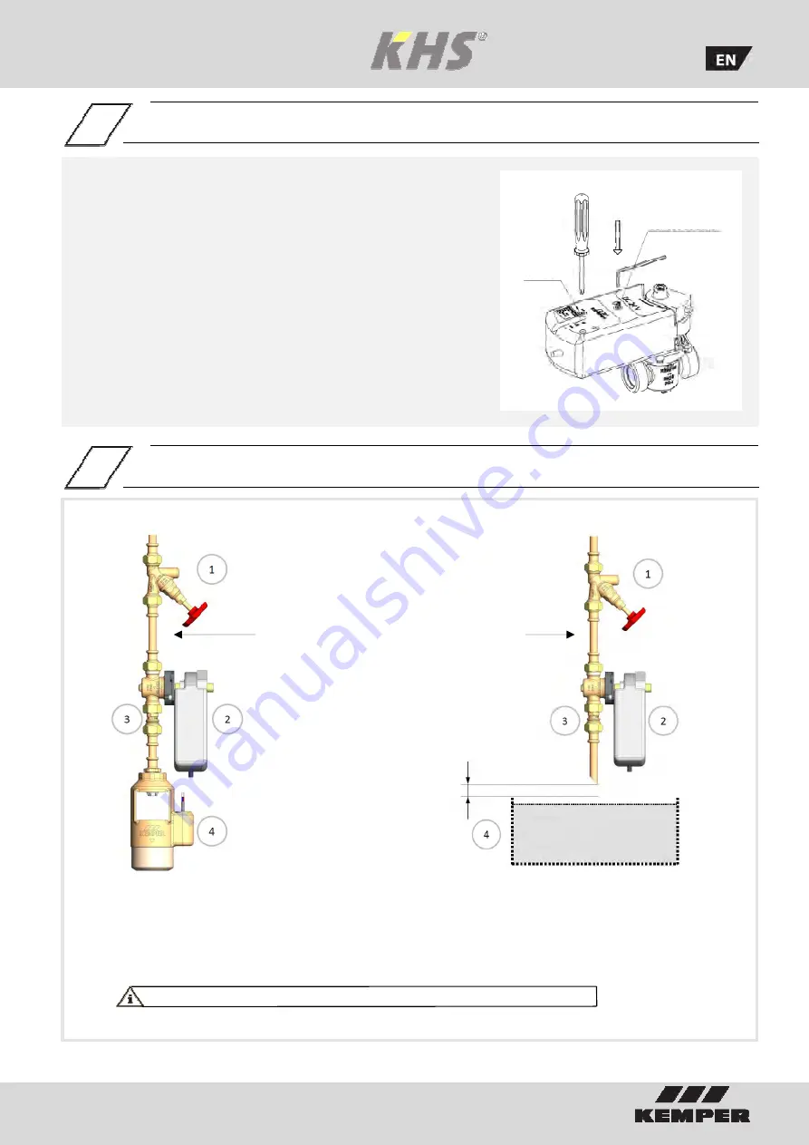 Kemper KHS  686 01 Installation And Operating Manual Download Page 16