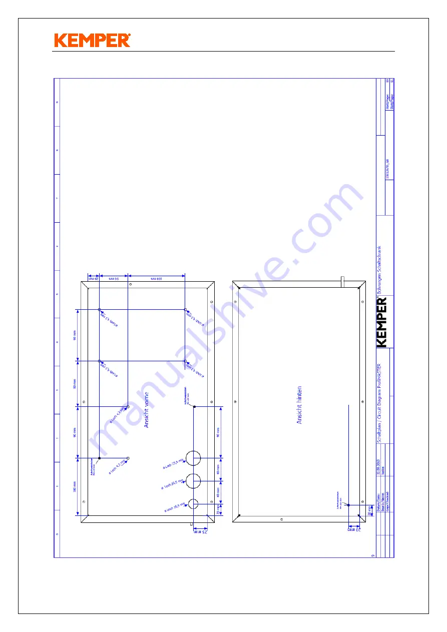 Kemper ProfiMaster KE 60650100 Manual Download Page 44