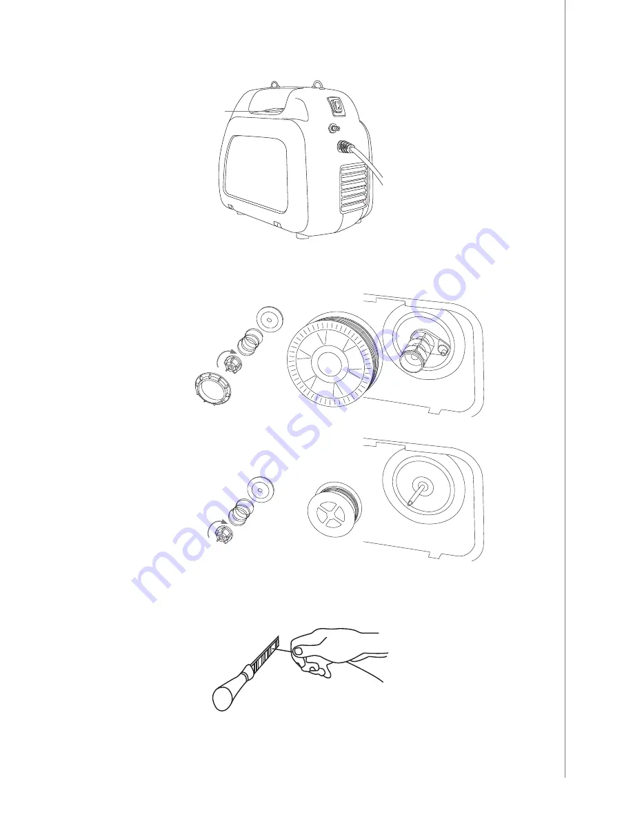 Kemppi Minarc Mig Evo 200 Operating Manual Download Page 11