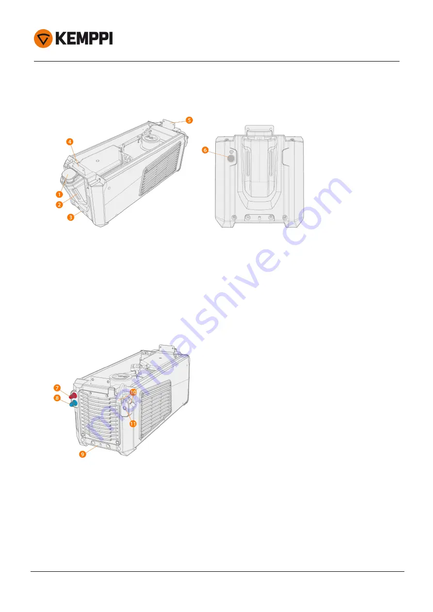 Kemppi X5 FastMig Manual 400 Operating Manual Download Page 124