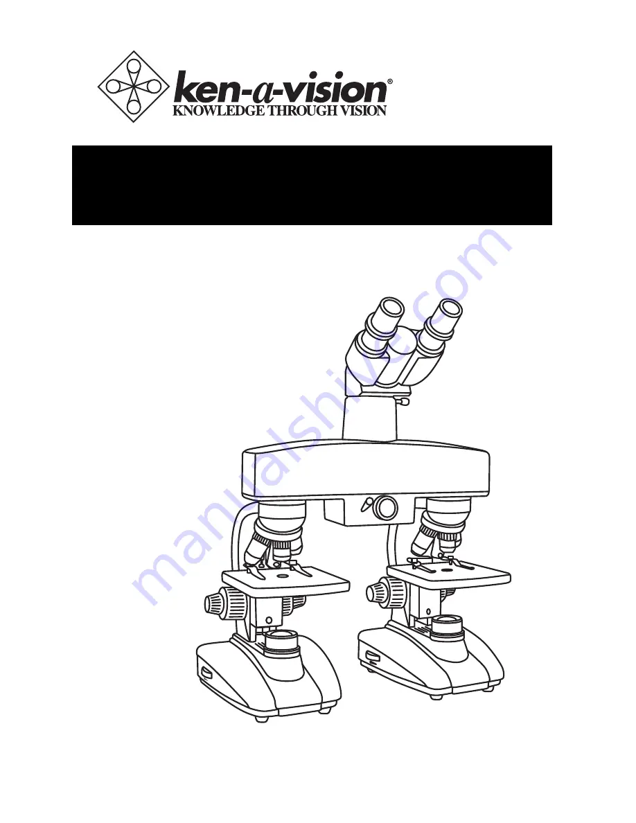 Ken A Vision T-1922C Instruction Manual Download Page 1