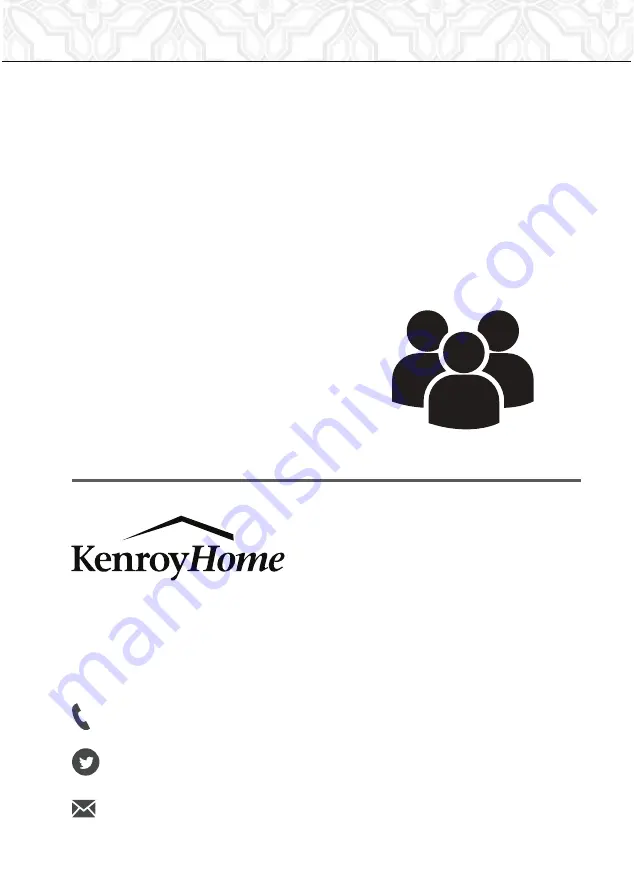 Kenroy Home 51085BLU Care And Instructions Manual Download Page 2