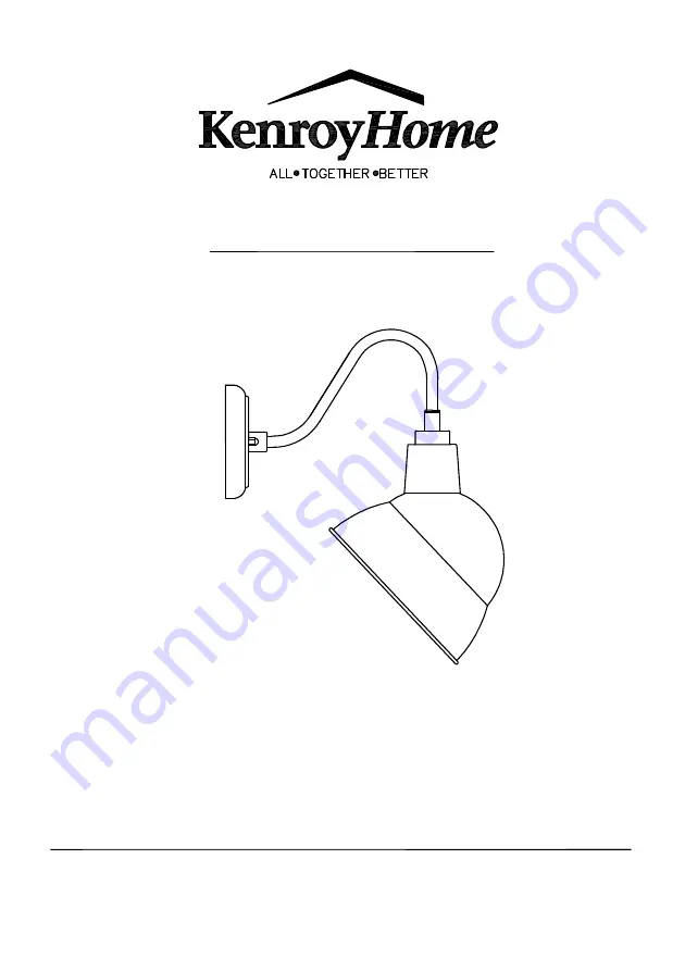 Kenroy Home 93206 Use And Care Manual Download Page 1