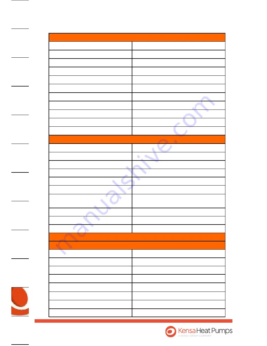 Kensa Heat Pumps 13kW Evo Installation And Commissioning Manual Download Page 82